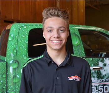 Jaden Banks, team member at SERVPRO of Central Phoenix