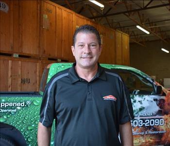 Jason Wolfswinkel, team member at SERVPRO of Central Phoenix