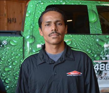 Julio Enriquez, team member at SERVPRO of Central Phoenix