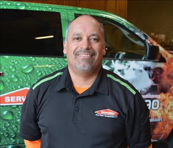 David Ortega, team member at SERVPRO of Central Phoenix